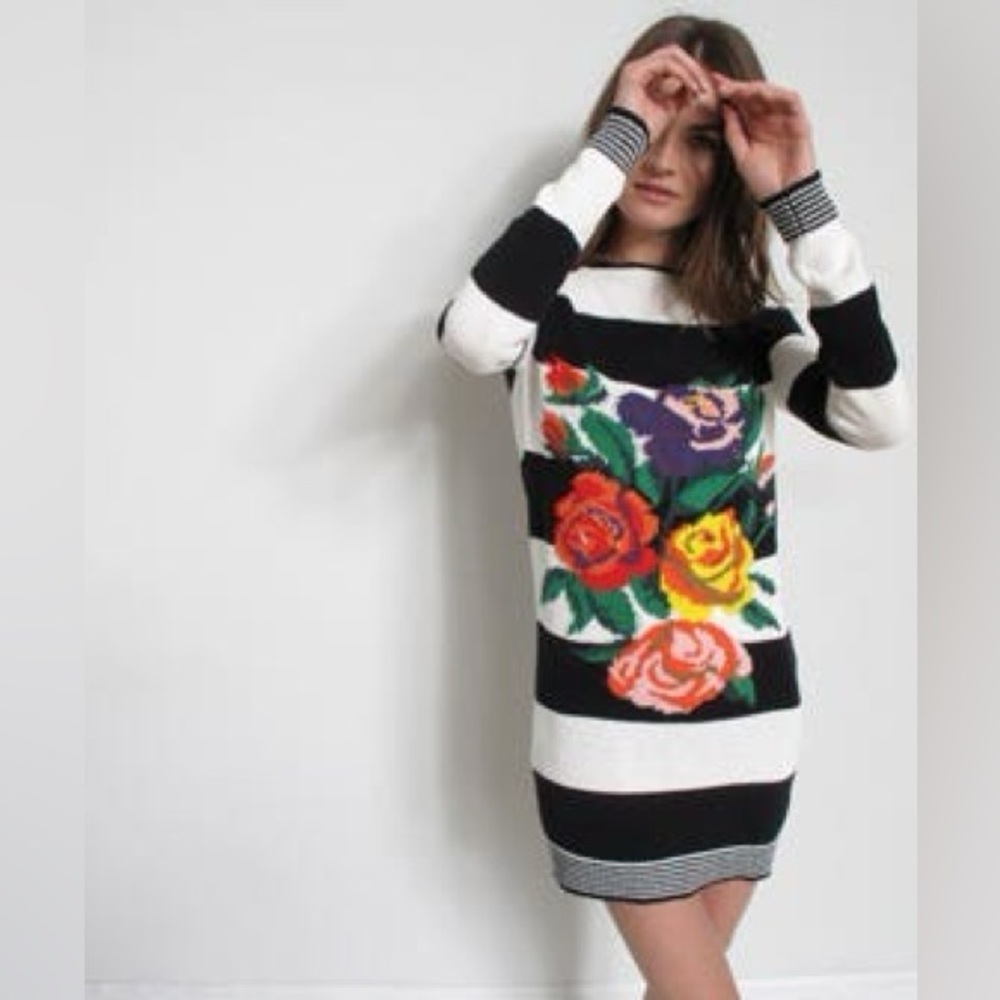 Stella McCartney Floral Sweater Dress size 46